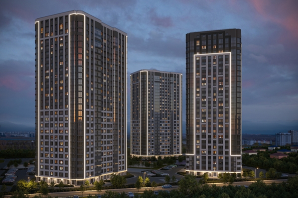 
  Продается 1-комн. квартира 39.29 м², в ЖК Астон. Шесть звёзд, 2. Фото 8.