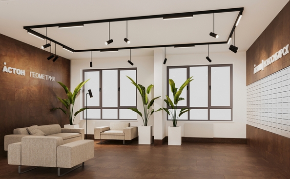 
  Продается 3-комн. квартира 57.3 м², в ЖК Астон. Геометрия, дом 4. Фото 4.