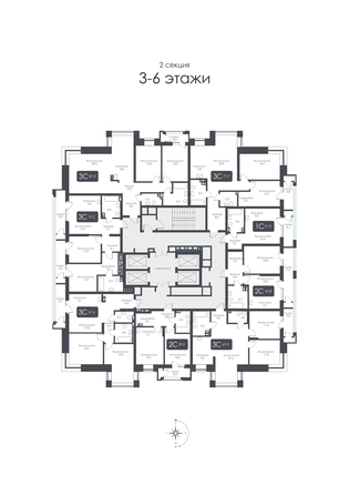 
  Продается 3-комн. квартира 67.6 м², в ЖК СИТИ ТАУЭРС, дом 2. Фото 37.