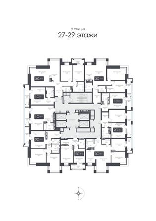 
  Продается студия 40.4 м², в ЖК СИТИ ТАУЭРС, дом 2. Фото 37.