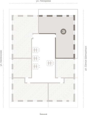 
  Продается 3-комн. квартира 158.58 м², в ЖК Мылзавод, дом 8. Фото 2.