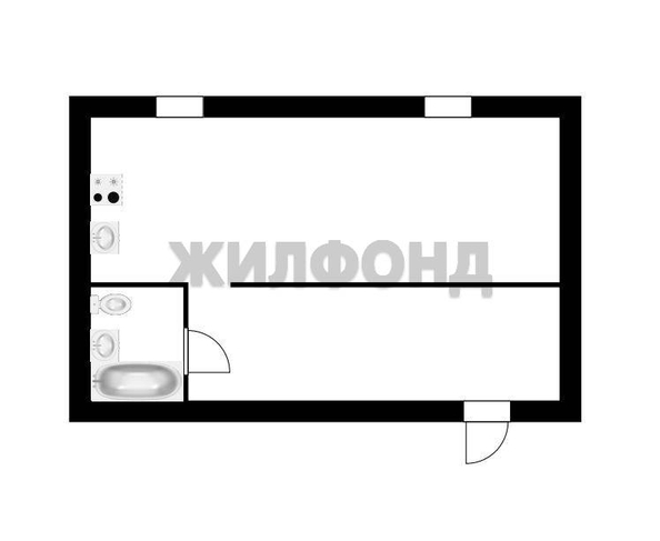 
  Продается 1-комн. квартира 25.9 м². Фото 11.