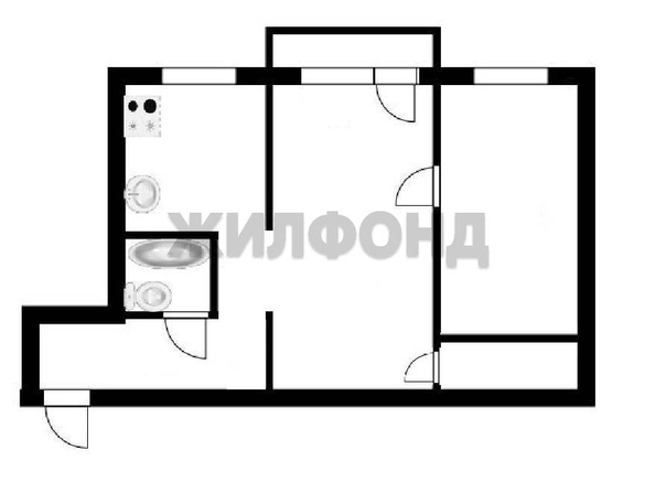 
  Продается 2-комн. квартира 44.7 м². Фото 26.