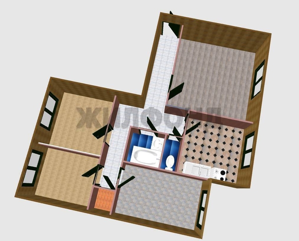 
  Продается 4-комн. квартира 77.8 м². Фото 14.