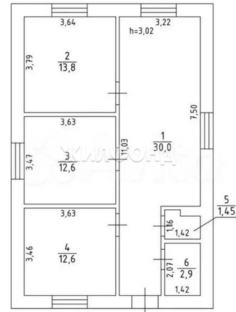 
  Продается дом 80 м². Фото 5.