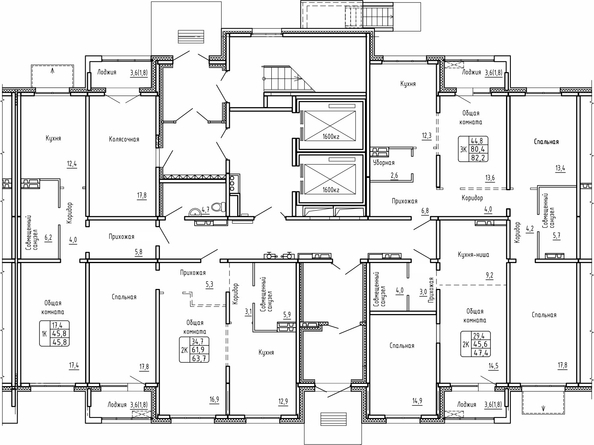 
  Продается 3-комн. квартира 82.2 м², в ЖК Самоцветы, Бирюза дом 2. Фото 1.