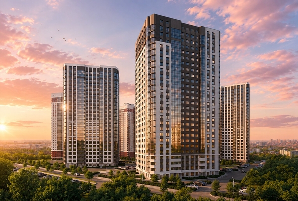 
  Продается 2-комн. квартира 69.13 м², в ЖК Астон. Шесть звёзд, 2. Фото 8.