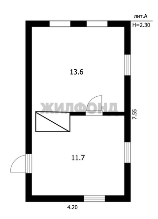 
  Продается дом 25.4 м². Фото 14.