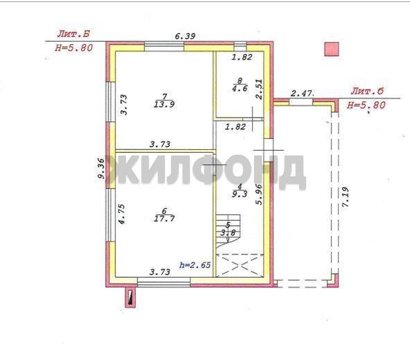 
  Продается дом 137.6 м². Фото 133.