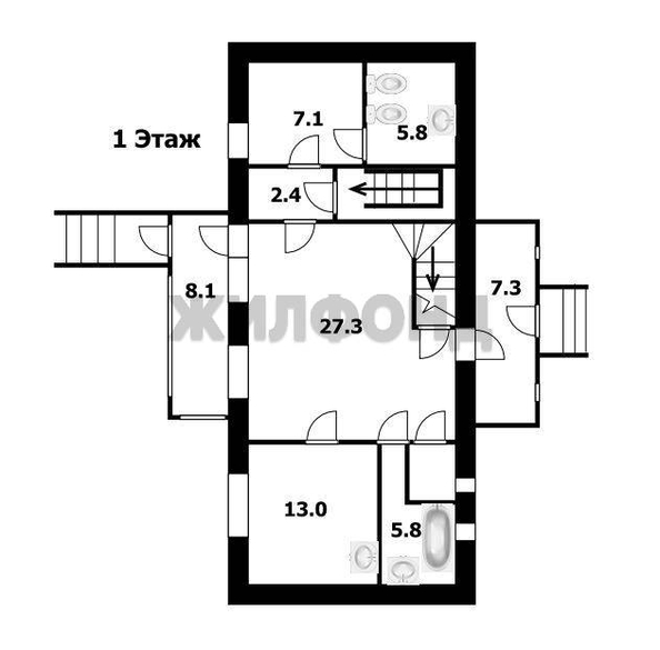 
  Продается дом 224.5 м². Фото 40.