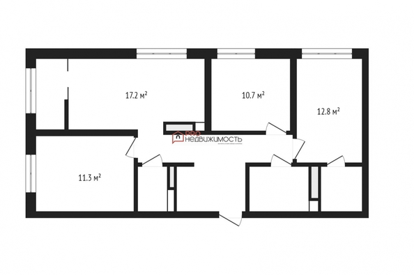 
  Продается 4-комн. квартира 72.7 м², в ЖК Европейский берег, дом 23. Фото 18.