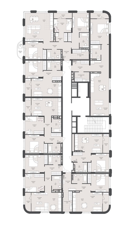 
  Продается 1-комн. квартира 42.1 м², в ЖК Новый Кедровый, дом 2. Фото 2.