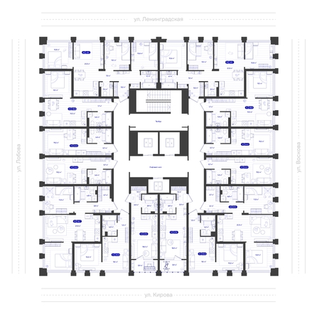 
  Продается 3-комн. квартира 69.11 м², в ЖК Баланс, 4 очередь. Фото 2.