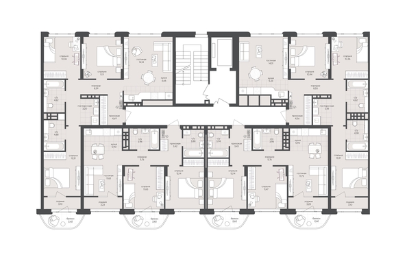 
  Продается 2-комн. квартира 66.85 м², в ЖК Новый Кедровый, дом 2. Фото 2.