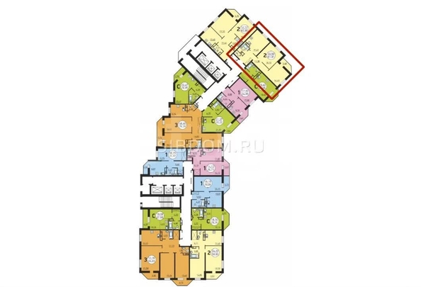 
  Продается 2-комн. квартира 62 м², в ЖК Немировича-Данченко,  дом 2. Фото 15.
