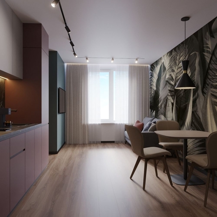 
  Продается апартамент 49.05 м², в АК АЭРОН, секция В. Фото 1.