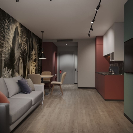 
  Продается апартамент 49.05 м², в АК АЭРОН, секция В. Фото 3.