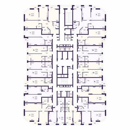 
  Продается 1-комн. квартира 46.59 м², в ЖК Астон. Шесть звёзд, 1. Фото 1.