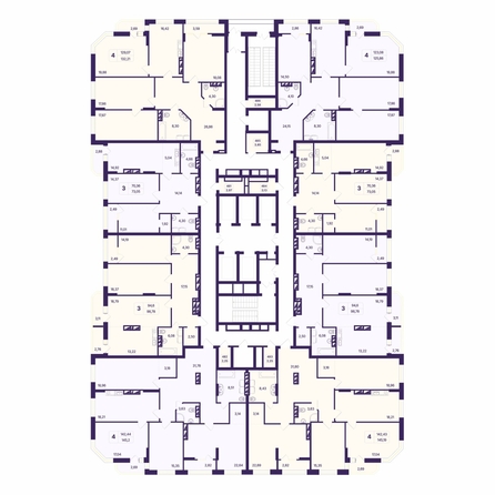 
  Продается 3-комн. квартира 73.05 м², в ЖК Астон. Шесть звёзд, 1. Фото 1.