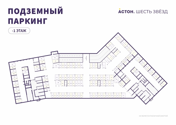 
  Продается парковка 14.03 м², в ЖК Астон. Шесть звёзд, 1. Фото 1.