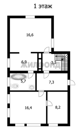 
   Продам дом, 105.7 м², Новосибирск

. Фото 30.
