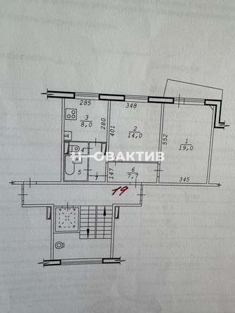 
   Продам 2-комнатную, 52.9 м², Кузьмы Минина ул, 16

. Фото 2.