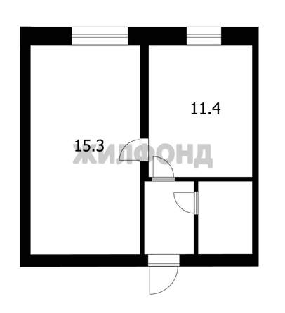 
   Продам 1-комнатную, 33.7 м², Каменская ул, 26

. Фото 17.