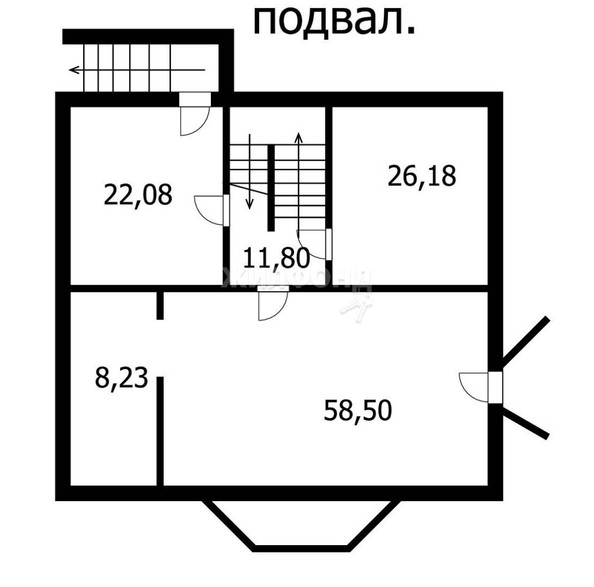 
   Продам дом, 370 м², Новосибирск

. Фото 13.