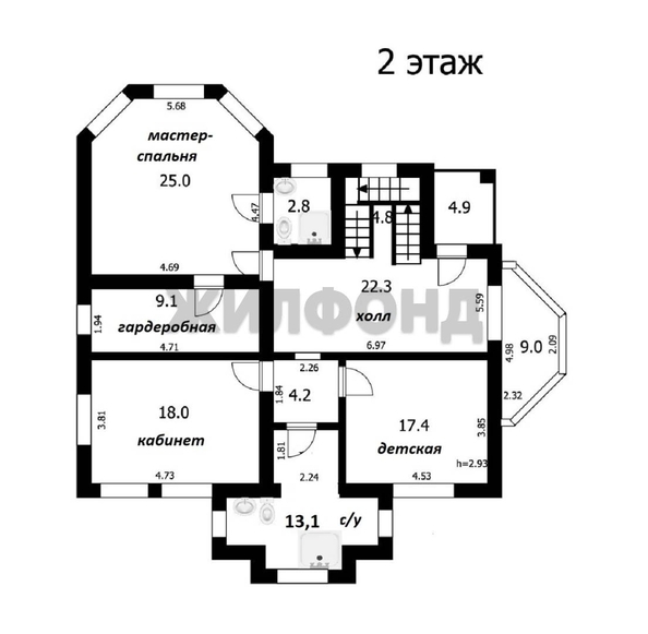 
  Продается дом, 426.8 м², Новосибирск
. Фото 52.