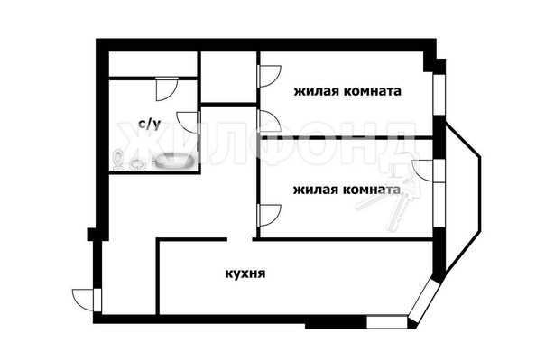 
   Продам 3-комнатную, 114.9 м², Якушева ул, 33

. Фото 13.