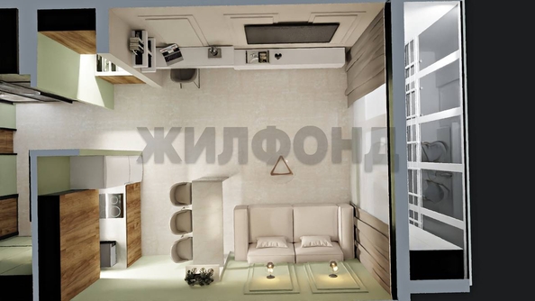 
   Продам студию, 39.7 м², Сибиряков-Гвардейцев ул, 44/7

. Фото 13.