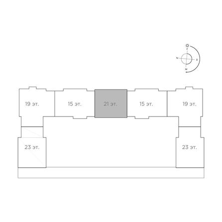 
   Продам 2-комнатную, 50.35 м², Дом Нобель

. Фото 4.