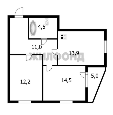 
  Продается 2-комн. квартира, 59 м², ЖК На Петухова, дом 2
. Фото 26.