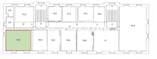 
   Продам офис, 35 м², Серебренниковская ул, 13

. Фото 1.