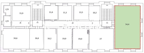 
   Продам офис, 55 м², Серебренниковская ул, 13

. Фото 1.