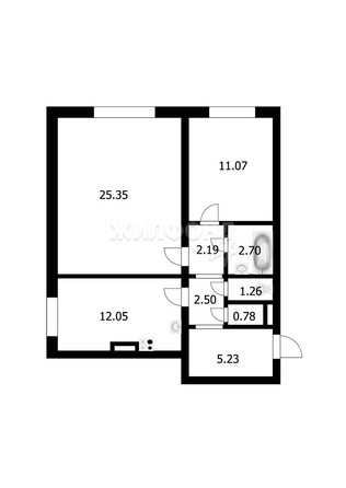 
   Продам 2-комнатную, 63.5 м², Дмитрия Шмонина ул, 1

. Фото 10.