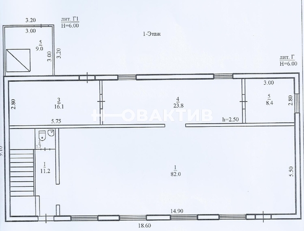 
   Продам помещение свободного назначения, 299.9 м², Советская ул, 148

. Фото 4.