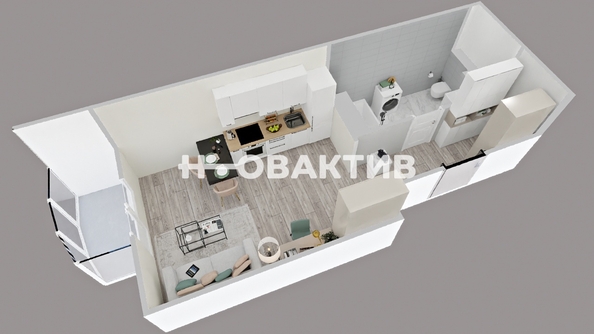 
   Продам студию, 34.8 м², Кузьмы Минина ул, 9/3

. Фото 30.