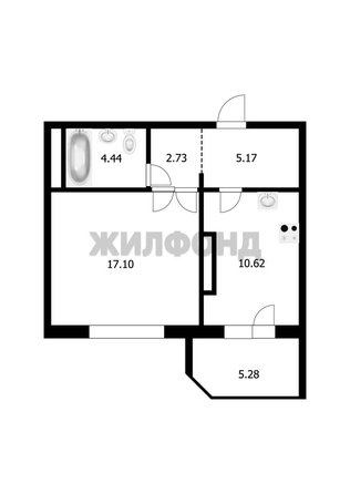 
  Продается 1-комн. квартира, 40.1 м², ЖК Гранатовый, дом 36/1
. Фото 10.