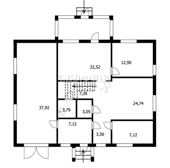 
   Продам дом, 250.6 м², Октябрьский

. Фото 27.