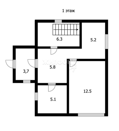 
   Продам дом, 80.2 м², Верх-Тула

. Фото 30.