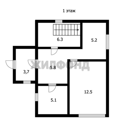 
   Продам дом, 80.2 м², Верх-Тула

. Фото 30.
