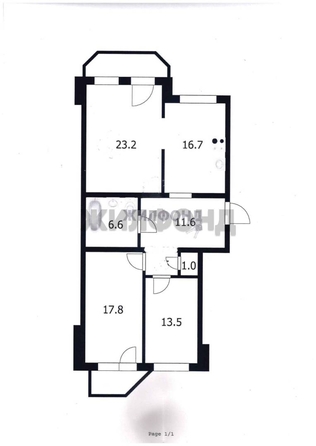 
   Продам 3-комнатную, 96.9 м², Гоголя ул, 42

. Фото 18.