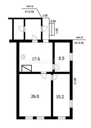 
   Продам дом, 66.5 м², Обь

. Фото 12.