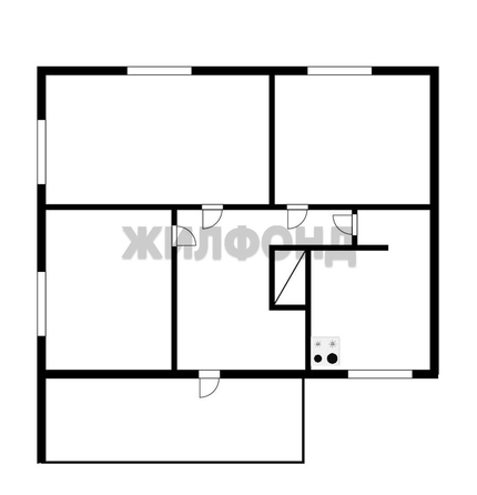 
  Продается дом, 50.3 м², село Сокур
. Фото 17.