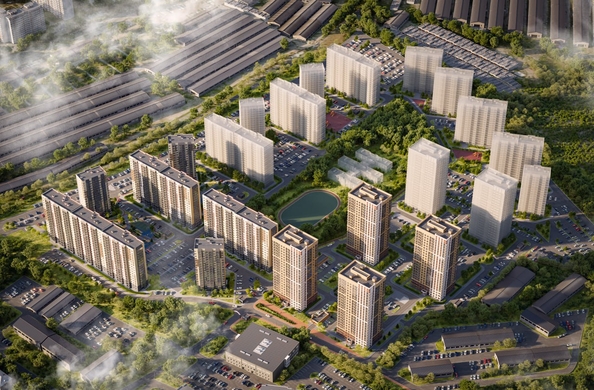 
   Продам 1-комнатную, 38.62 м², Квартал на Игарской, дом 2 мон

. Фото 5.