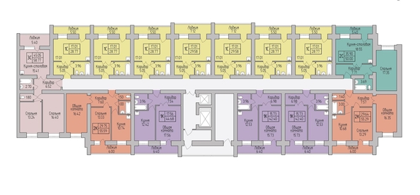 
   Продам студию, 28.77 м², Юности ул, 7

. Фото 1.