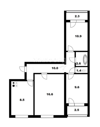 
   Продам 3-комнатную, 59.6 м², Пархоменко ул, 26

. Фото 16.