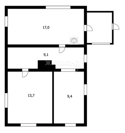 
   Продам дом, 52.5 м², Светлый

. Фото 18.