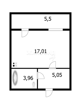 
   Продам студию, 25.7 м², Романтиков ул, 8/1

. Фото 12.